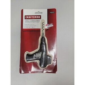 Craftsman Cast Iron Hand Drill Corkscrew Wine Bottle Opener ~ 9-49922 ~ Sealed